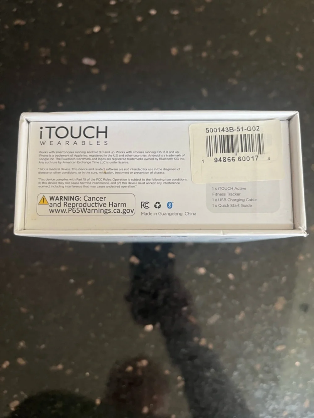 iTouch Fitness Activity Tracker Smartwatch with Color Display